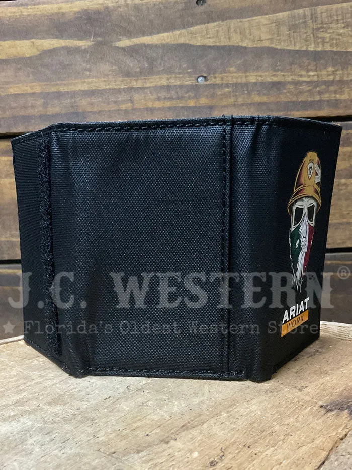 Ariat A3401401 Mens Trifold Born For This Work Wallet Mexico Black