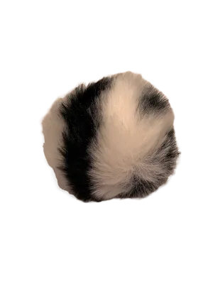 Crocs Jibbitz Animal Zebra Puff Ball Charm