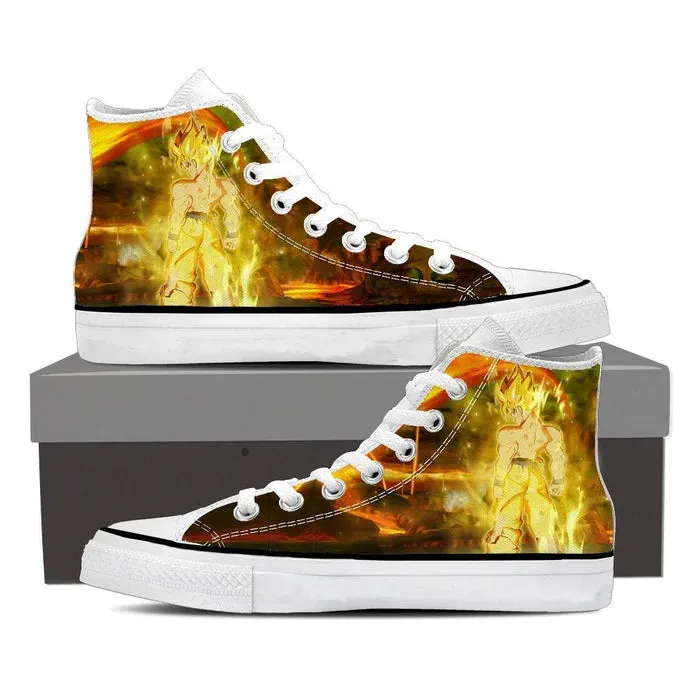 DBZ SSJ1 Goku Shoes