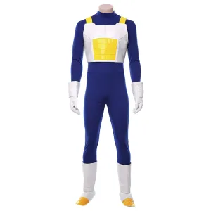 Dragon Warrior Cosplay Costume Jumpsuit Shoe Covers Gloves Vest Halloween Power Up