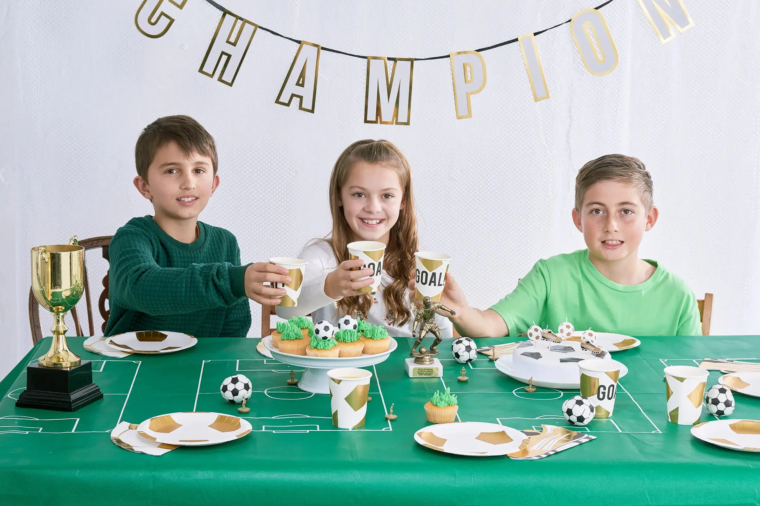 Party Champions Soccer Cups