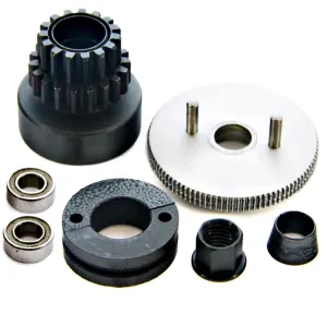 Traxxas 1/10 Nitro 4-Tec Clutch Bell, Flywheel, & Bearings